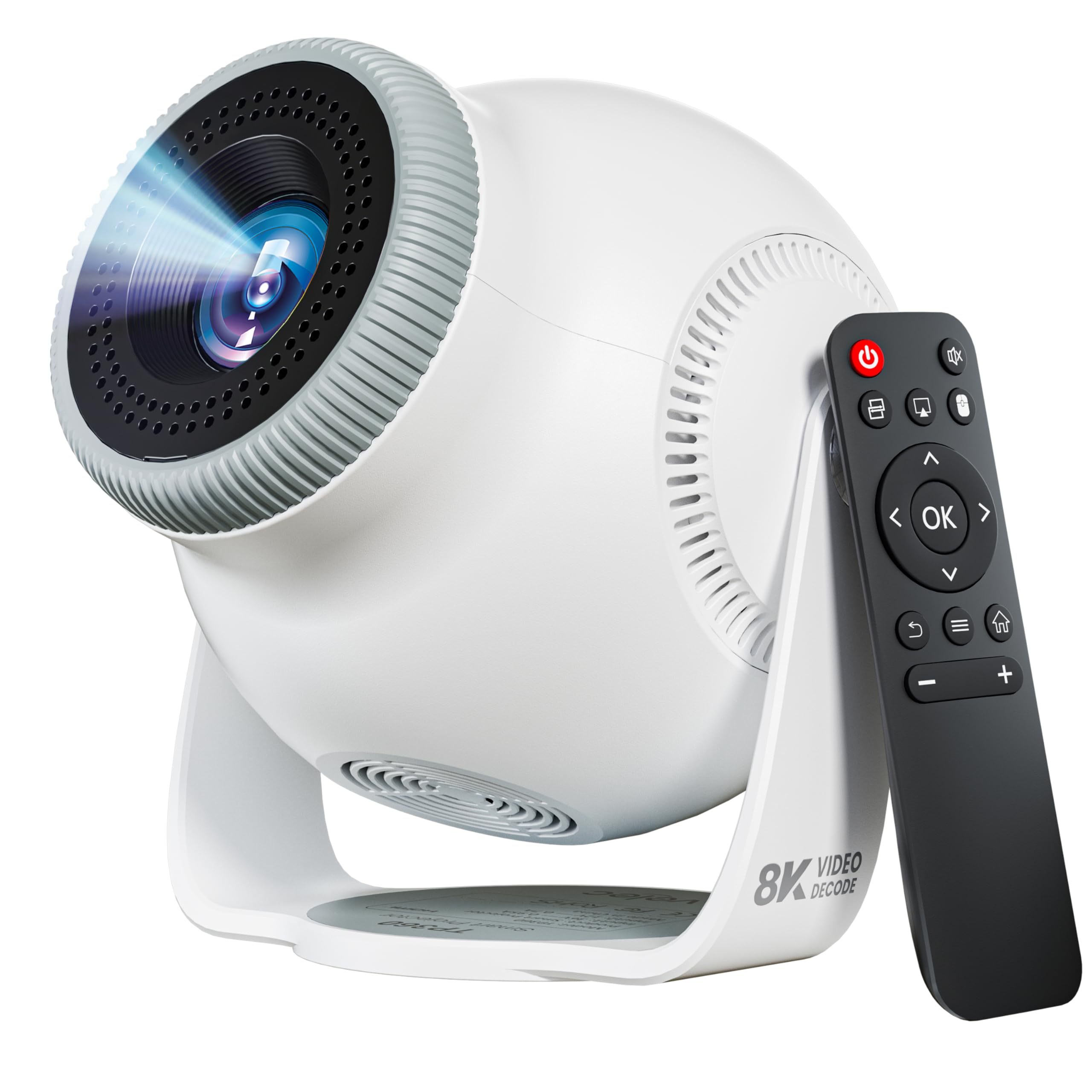 Amazon.com: 【8K Video Decode / Android 14.0】Mini Smart Projector